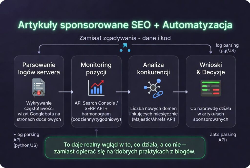 Artykuły sponsorowane SEO w kontekście automatyzacji